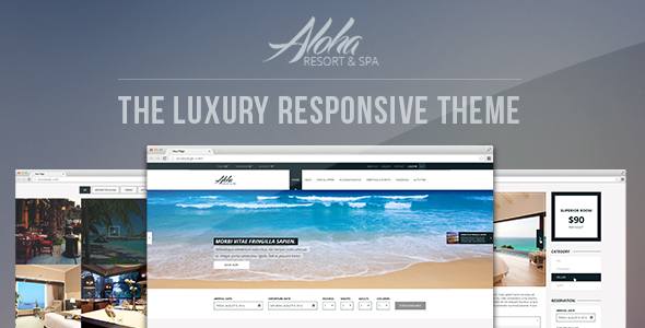 Сайт для отеля и гостиницы под ключ Aloha — онлайн‑бронирование | Аплайк