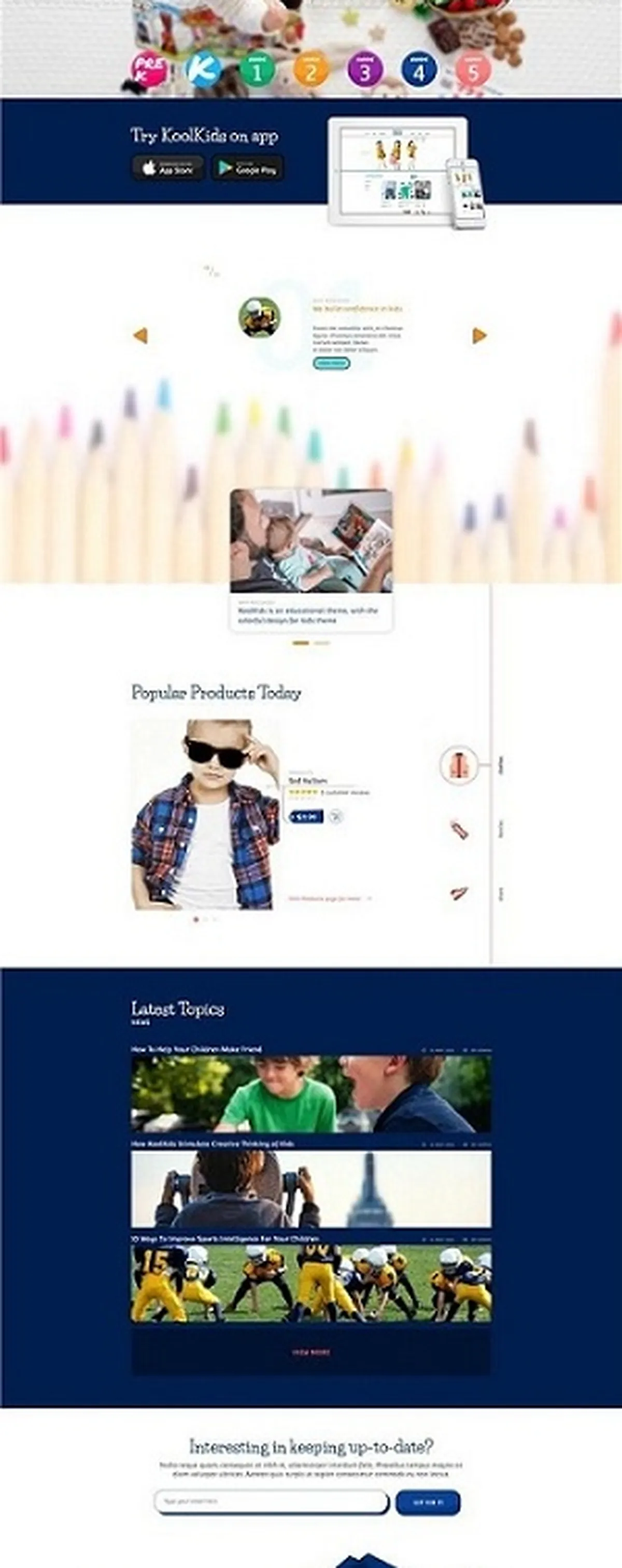 Интернет-магазин детских товаров KoolKids под ключ — одежда и игрушки | Аплайк