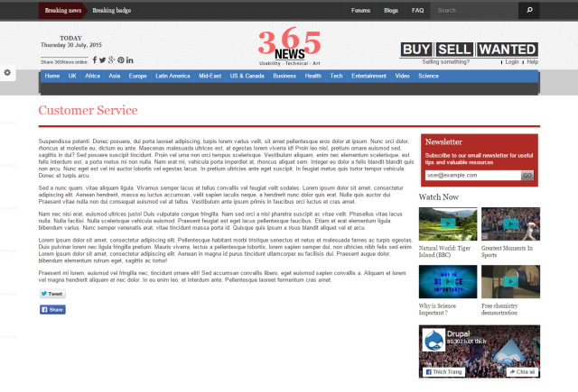 Новостной портал News под ключ — категории, фото/видео и интерактив | Аплайк