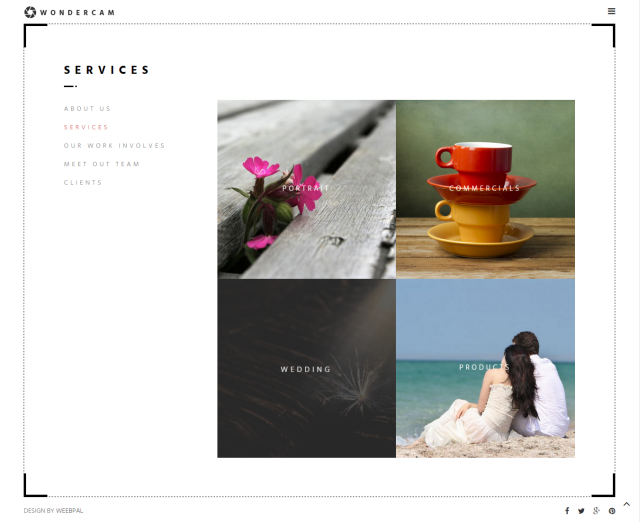 Сайт фотографа Photos под ключ — портфолио, фильтры и фотоблог на Drupal | Аплайк