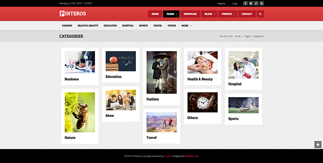 Новостной портал Pinteros под ключ — категории, медиа и опросы | Аплайк
