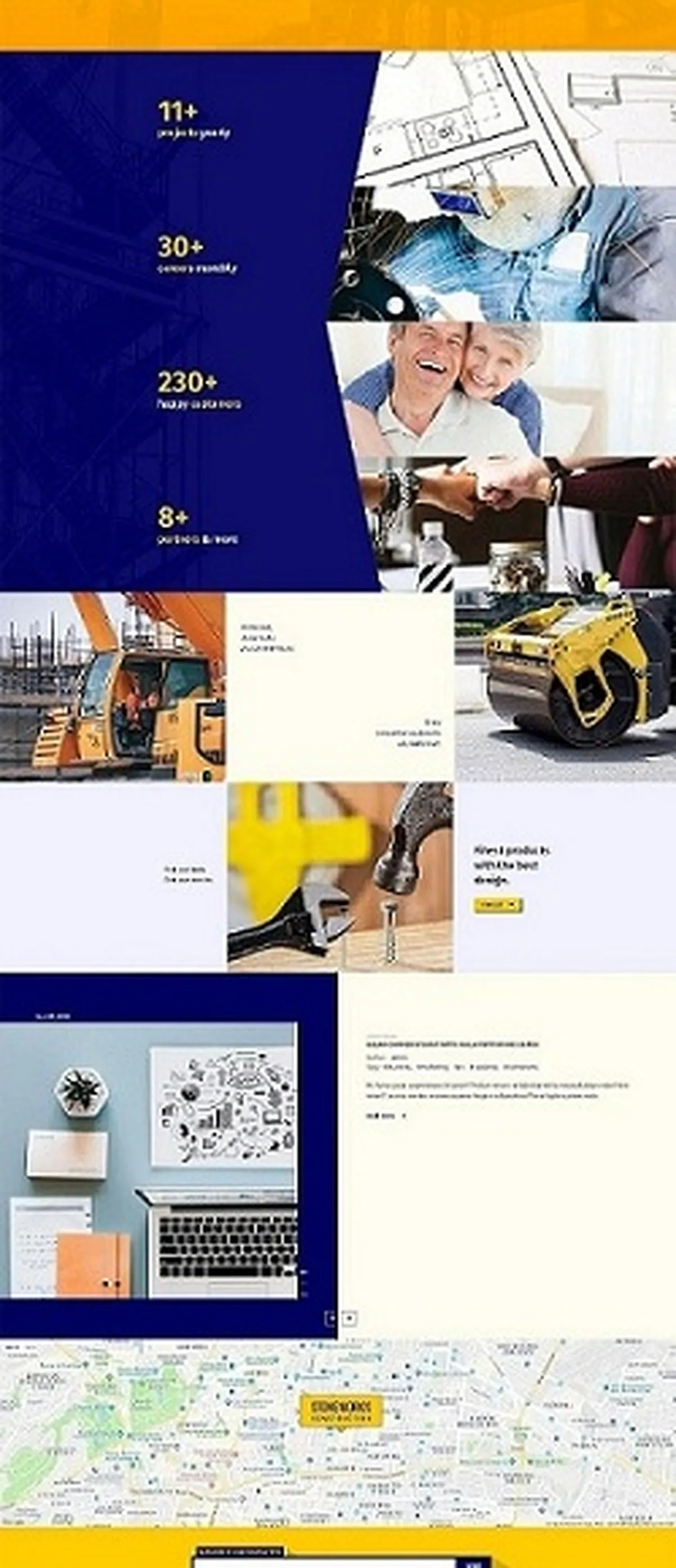 Сайт строительной компании Stoneworks под ключ — проекты, вакансии, новости | Аплайк