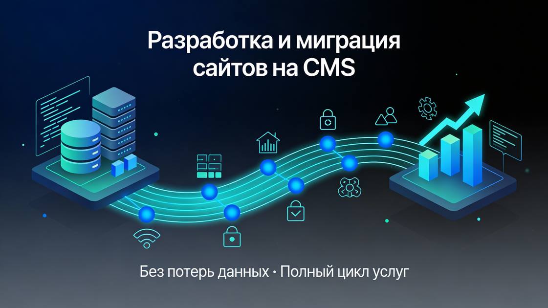 Работа с CMS: миграция, разработка, доработка под ключ