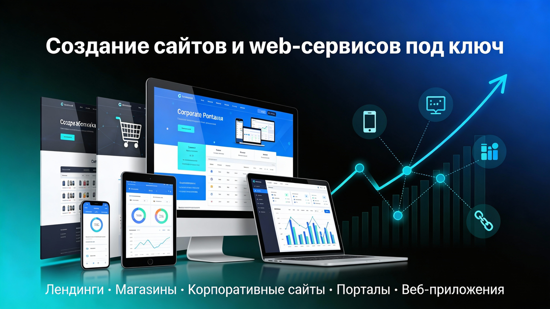 Создание и разработка сайтов и web-сервисов под ключ