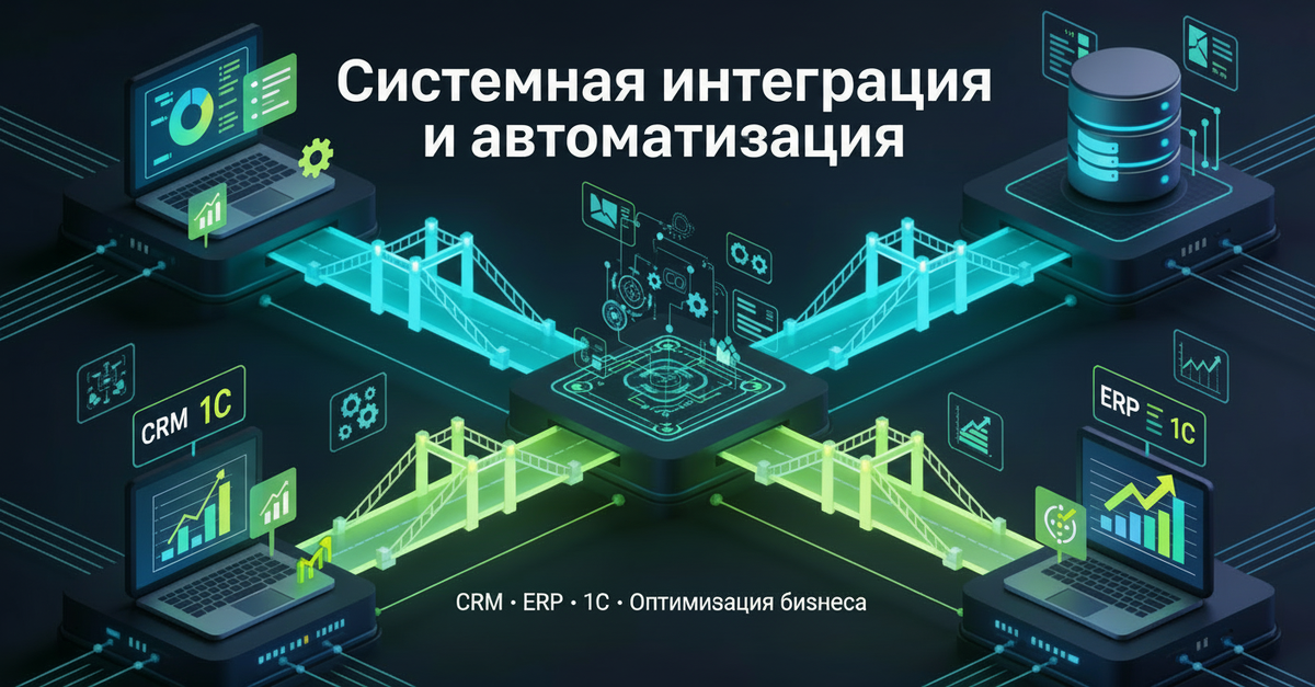 Системная интеграция и автоматизация бизнес-процессов
