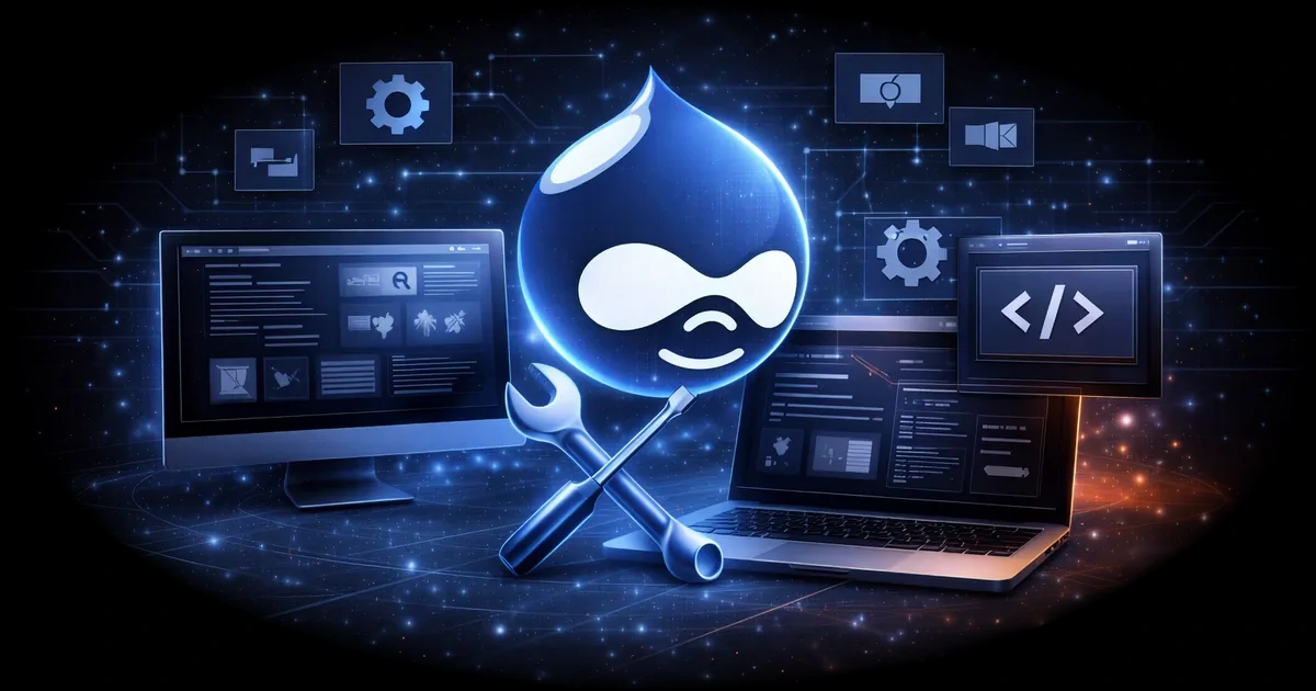 Разработка и доработка сайта на Drupal