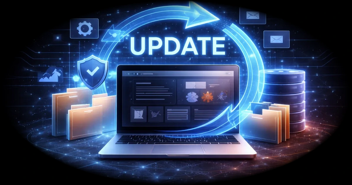 Обновление CMS сайта